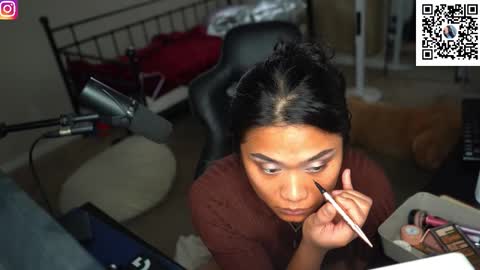 Snapshot of ynaong chatting on October 29, 5:31 am Palmela Handerson online show from October 29, 5:31 am