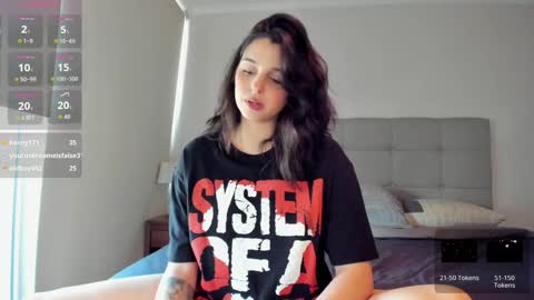 Snapshot of yourfreakygirl chatting on October 2, 7:32 pm Helena online show from October 2, 7:32 pm