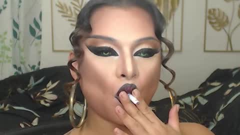 Snapshot of yourtrannyqueenxxx chatting on October 8, 10:29 pm Anastacia Grey online show from October 8, 10:29 pm