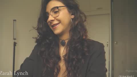 Snapshot of zarahlynch chatting on February 26, 10:09 pm Miss Lynch Next show 2911 online show from February 26, 10:09 pm