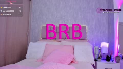 Snapshot of zarianaevanz chatting on January 20, 12:25 am Zariana online show from January 20, 12:25 am