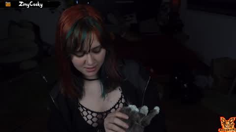 Snapshot of ziny_cosky chatting on February 1, 1:55 am Ziny Cosky online show from February 1, 1:55 am