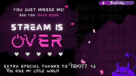 Snapshot of ziny_cosky chatting on February 28, 5:15 am Ziny Cosky online show from February 28, 5:15 am