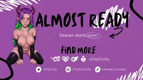 Ziny Cosky online show from June 27, 11:43 pm