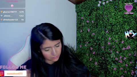 Snapshot of zoe_wattson chatting on December 29, 6:03 am Zoe online show from December 29, 6:03 am