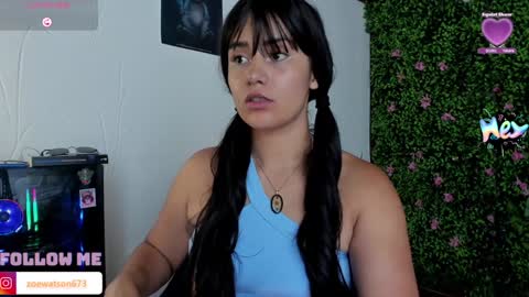 Snapshot of zoe_wattson chatting on January 11, 3:23 am Zoe online show from January 11, 3:23 am