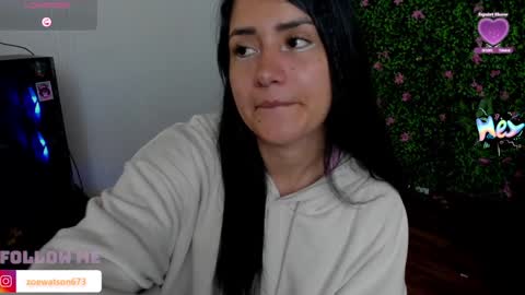 Snapshot of zoe_wattson chatting on January 31, 4:25 am Zoe online show from January 31, 4:25 am