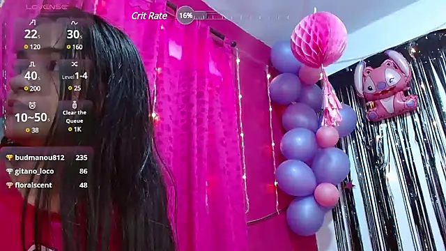 Snapshot of monica_little23 chatting on February 16, 7:49 pm monica little23 online show from February 16, 7:49 pm