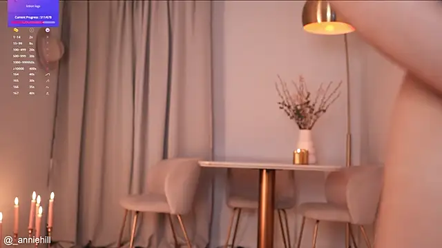 Snapshot of anniehillofficial chatting on February 23, 12:08 am anniehillofficial online show from February 23, 12:08 am