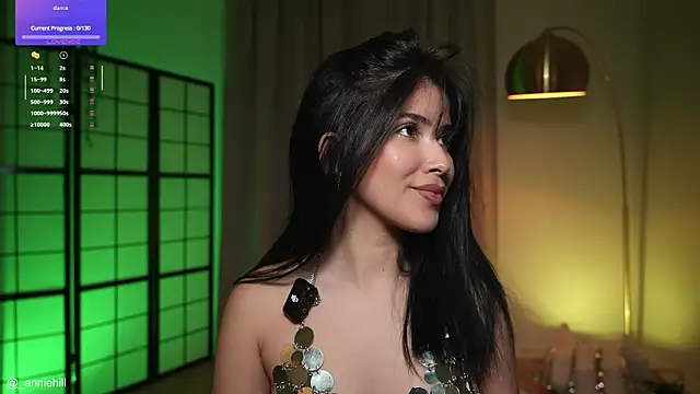 Snapshot of anniehillofficial chatting on February 6, 9:07 pm anniehillofficial online show from February 6, 9:07 pm