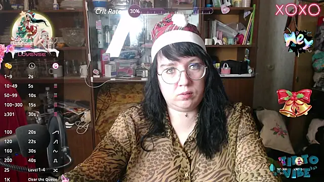 Snapshot of LeonaHarrison chatting on December 25, 3:08 am LeonaHarrison online show from December 25, 3:08 am