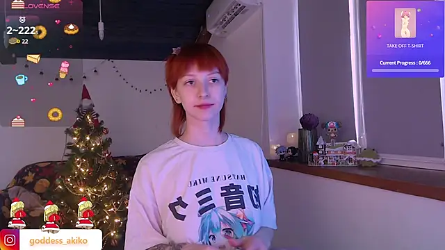 Snapshot of Akiko_Hentai chatting on December 4, 12:47 pm Akiko Hentai online show from December 4, 12:47 pm