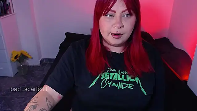 Snapshot of bad_scarlett1 chatting on March 15, 12:27 am bad scarlett1 online show from March 15, 12:27 am