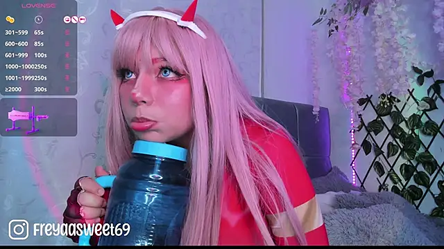 Snapshot of Sweet_freya1 chatting on January 30, 10:30 pm Sweet freya1 online show from January 30, 10:30 pm