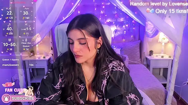 Snapshot of Ellie_Jhonson__ chatting on February 23, 2:46 pm Ellie Jhonson   online show from February 23, 2:46 pm