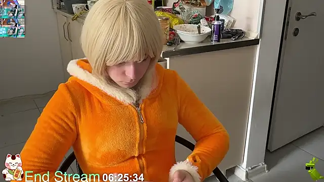 ShiroiFubuki online show from April 14, 9:04 am