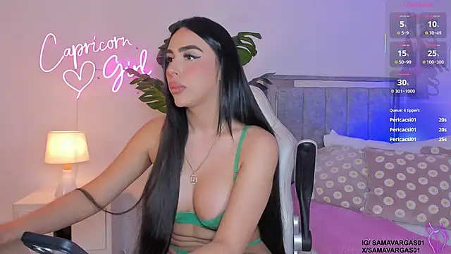 Snapshot of Korina_Saenz01 chatting on June 14, 2:24 am Korina Saenz01 online show from June 14, 2:24 am