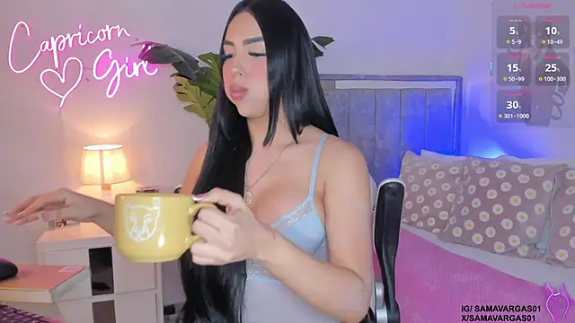 Snapshot of Korina_Saenz01 chatting on July 7, 12:57 am Korina Saenz01 online show from July 7, 12:57 am