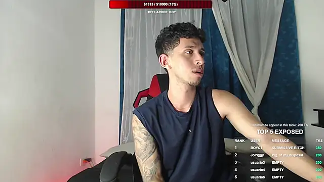 Snapshot of stevenSEX123 chatting on February 24, 2:31 am stevenSEX123 online show from February 24, 2:31 am