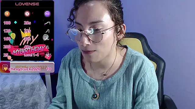 Snapshot of little__amy_ chatting on February 2, 11:53 pm little amy online show from February 2, 11:53 pm