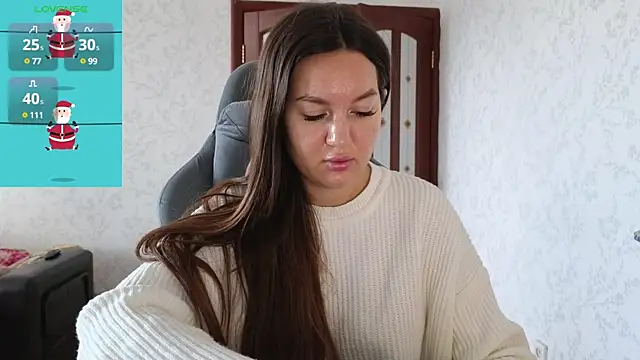 Snapshot of Nelly_Fischer chatting on December 28, 8:37 am Nelly Fischer online show from December 28, 8:37 am