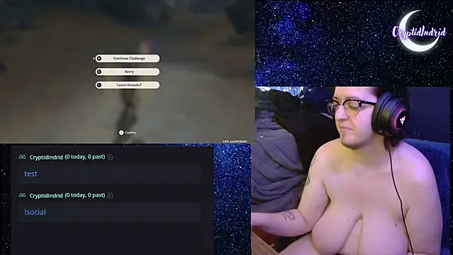 CryptidIndrid online show from December 20, 9:39 pm