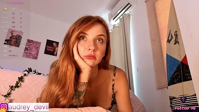 AudreyDevil online show from March 11, 7:03 am