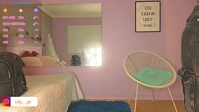 Snapshot of LillyDolls23 chatting on March 5, 12:55 pm LillyDolls23 online show from March 5, 12:55 pm