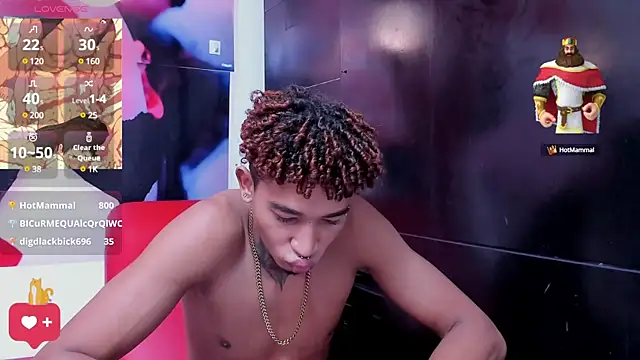 sexy blacks  online show from March 11, 5:35 pm