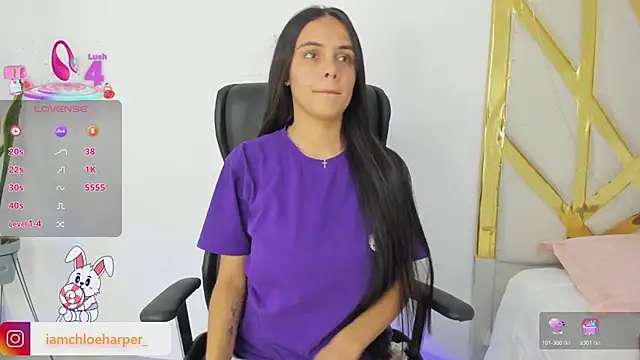 ChloeHarper  online show from March 14, 7:55 pm