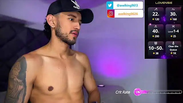 AxelKing1326 online show from January 30, 9:47 pm