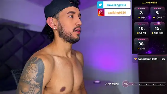 AxelKing1326 online show from March 9, 12:53 am