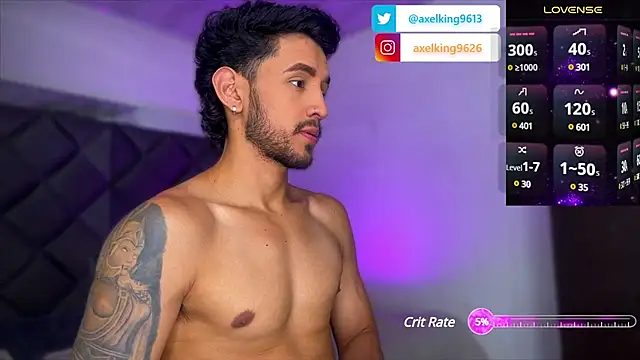 AxelKing1326 online show from March 16, 8:11 pm