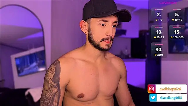 AxelKing1326 online show from June 12, 12:09 am
