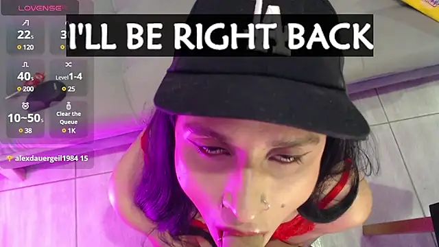 Snapshot of Ari-Hall chatting on February 17, 7:21 pm Ari-Hall online show from February 17, 7:21 pm