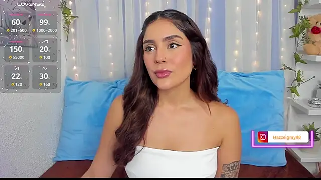 Snapshot of HazzelGray chatting on March 12, 3:07 pm HazzelGray online show from March 12, 3:07 pm