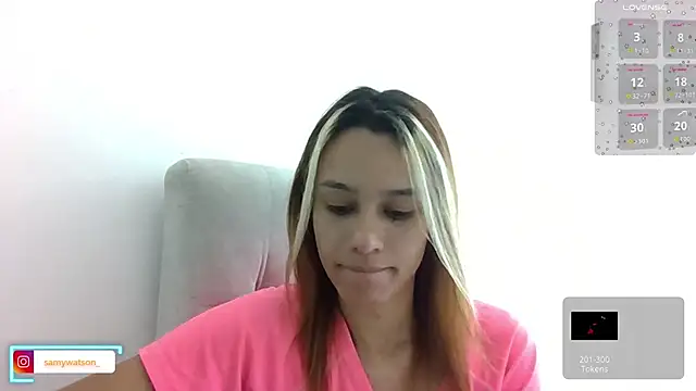 SamanthaWatson online show from October 17, 6:32 pm