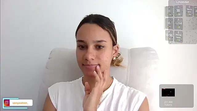 SamanthaWatson online show from March 12, 2:01 pm