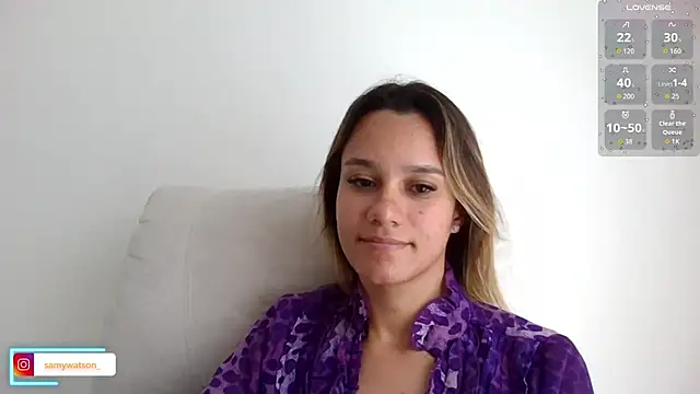 SamanthaWatson online show from April 27, 3:10 pm