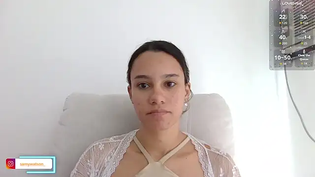 SamanthaWatson online show from July 5, 12:01 pm