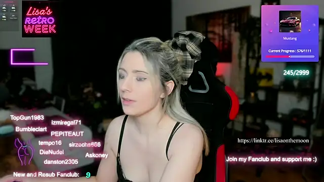 Lisaonthemoon online show from February 25, 11:11 pm