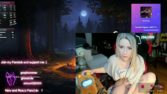 Lisaonthemoon online show from March 6, 10:47 pm