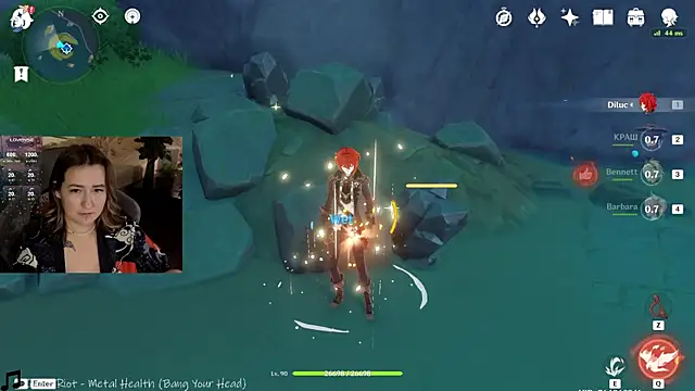 Megan  Hart online show from January 9, 3:36 am