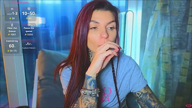 Snapshot of tattooedBabyy chatting on May 23, 8:51 am tattooedBabyy online show from May 23, 8:51 am