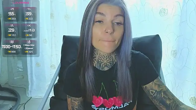 Snapshot of tattooedBabyy chatting on July 10, 9:12 am tattooedBabyy online show from July 10, 9:12 am
