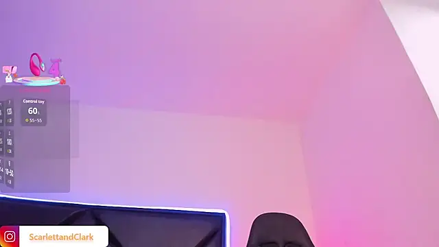 ScarlettAndClark online show from October 29, 1:19 am