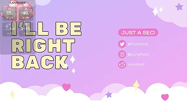 Yuna Hot online show from July 12, 6:48 am