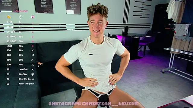 Snapshot of ChristianLevine_ chatting on February 25, 2:25 am ChristianLevine online show from February 25, 2:25 am