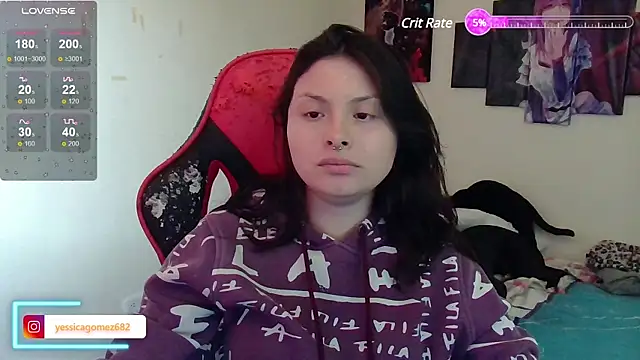 jessica gomez online show from January 2, 10:01 pm