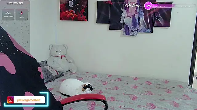 jessica gomez online show from March 20, 8:40 pm